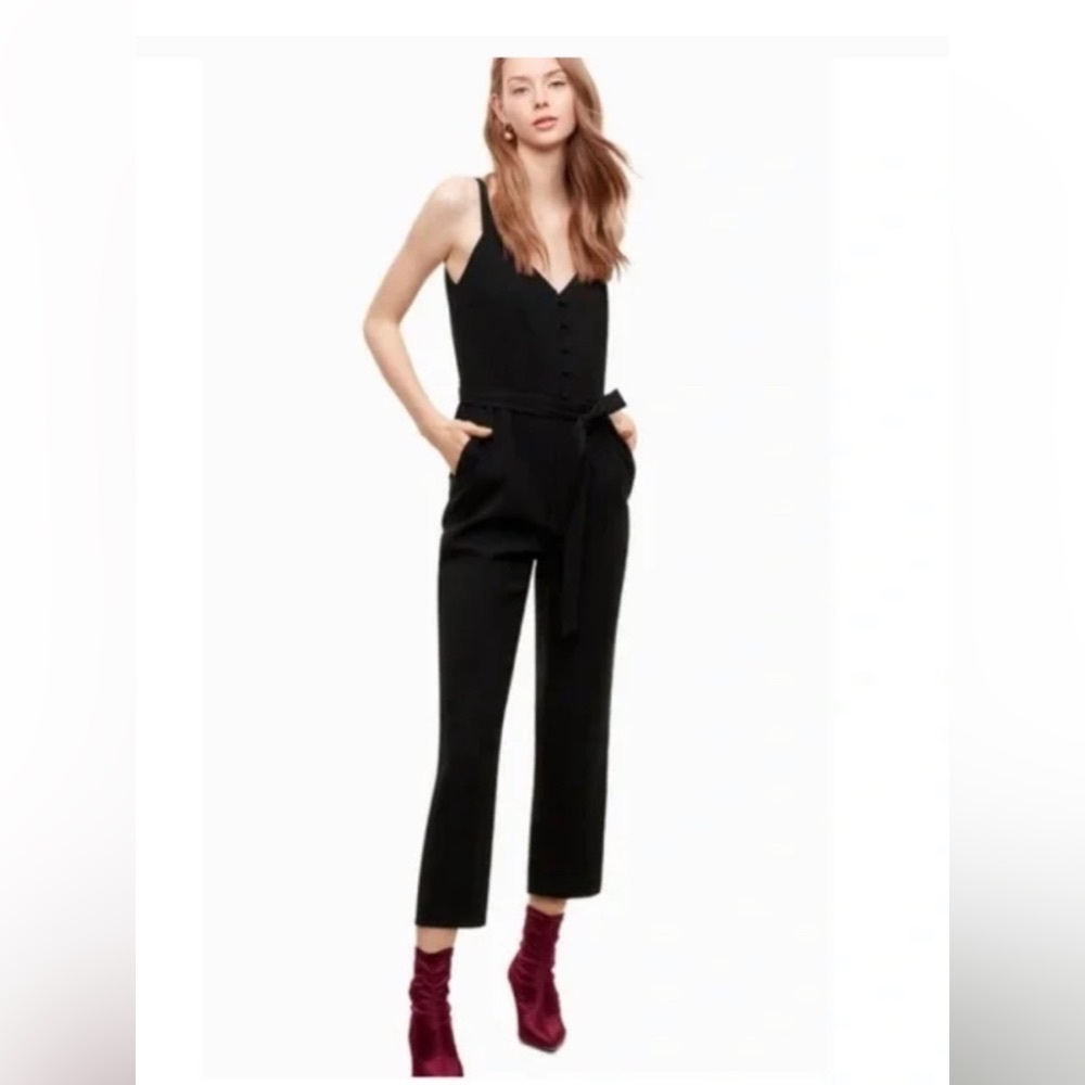 aritzia little moon petunia jumpsuit